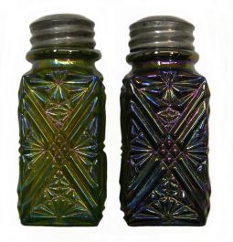 Challinor, Taylor & Co. Double Crossroads Amethyst & Green S&P Shakers